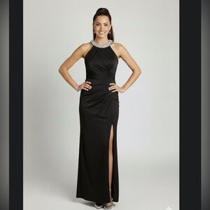 Alex Evenings Black Maxi Dress